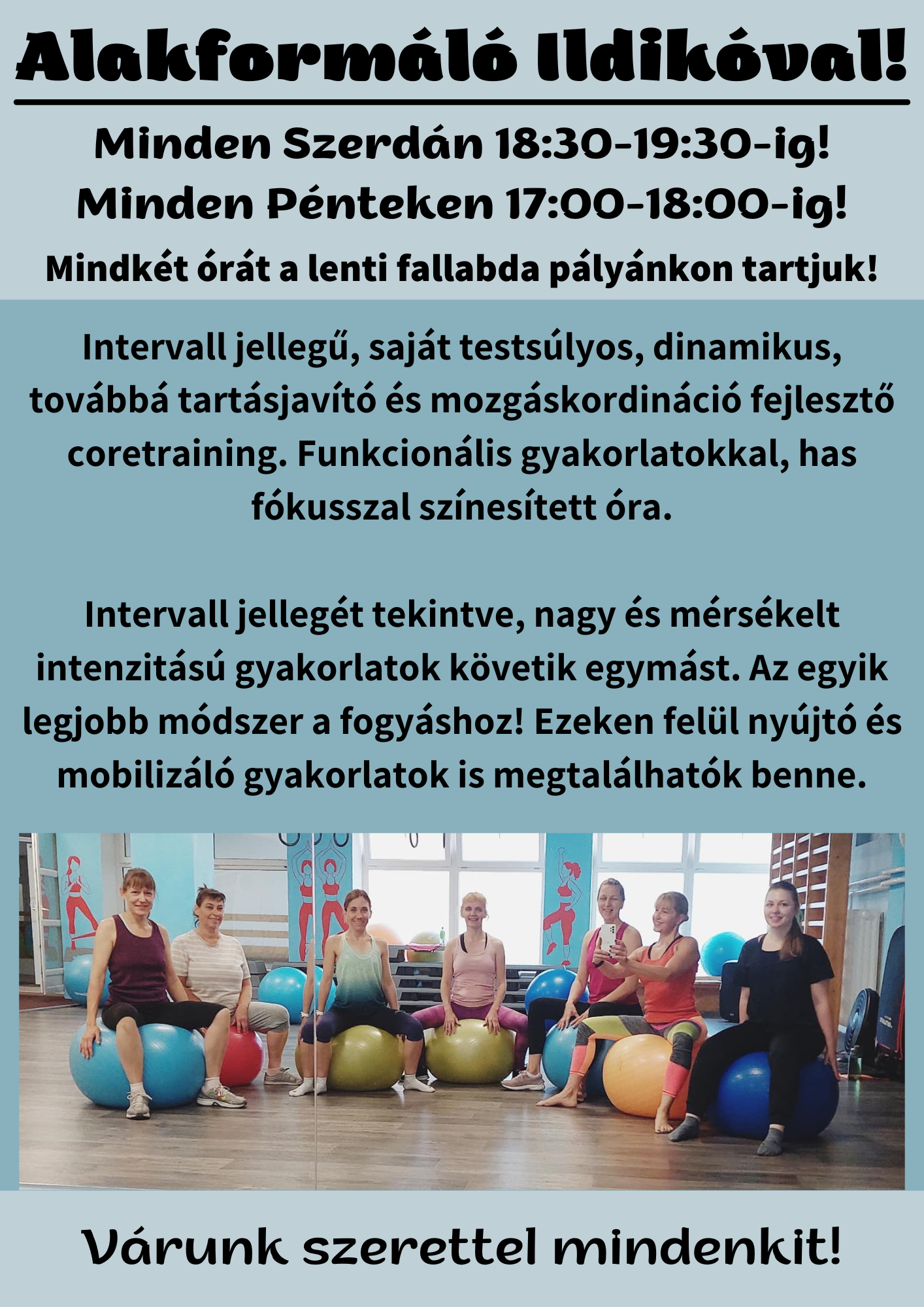 Alakformáló Ildikóval